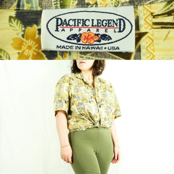 Authentic Vintage Hawaiian Shirt by Pacific Legend - Picture 4 of 4